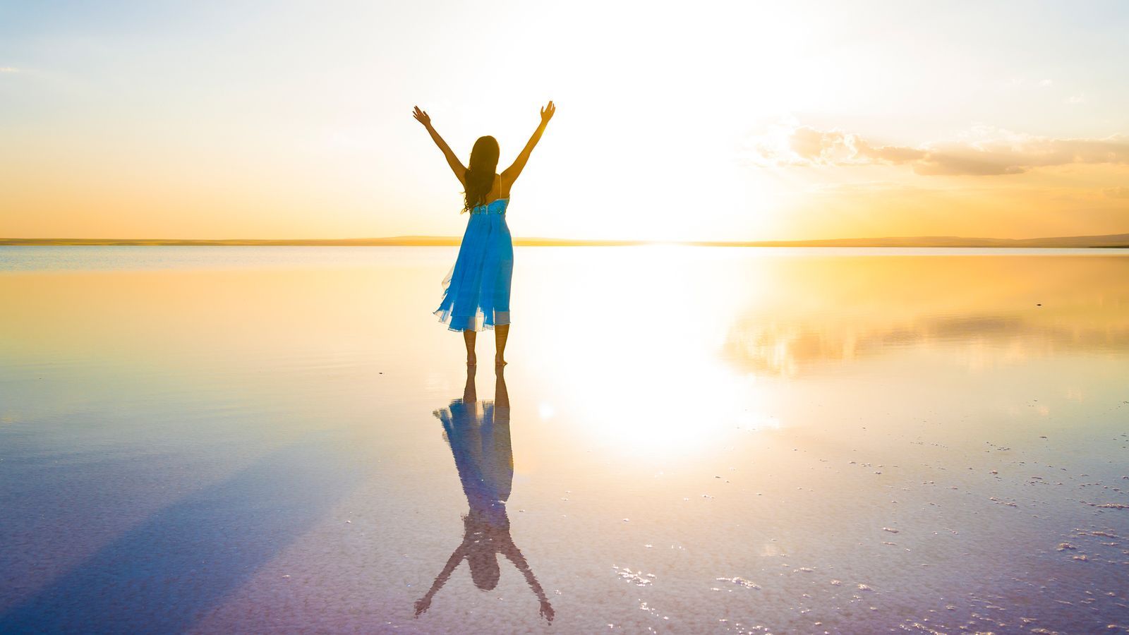 Freiheit empfinden am Strand